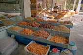 Malatya, dry apricots in the Bazaar